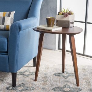 Shop modernistic designed wood finish end table nh519992
