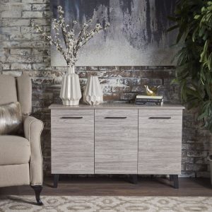 mid century modern finished fiberboard cabinet nh773203