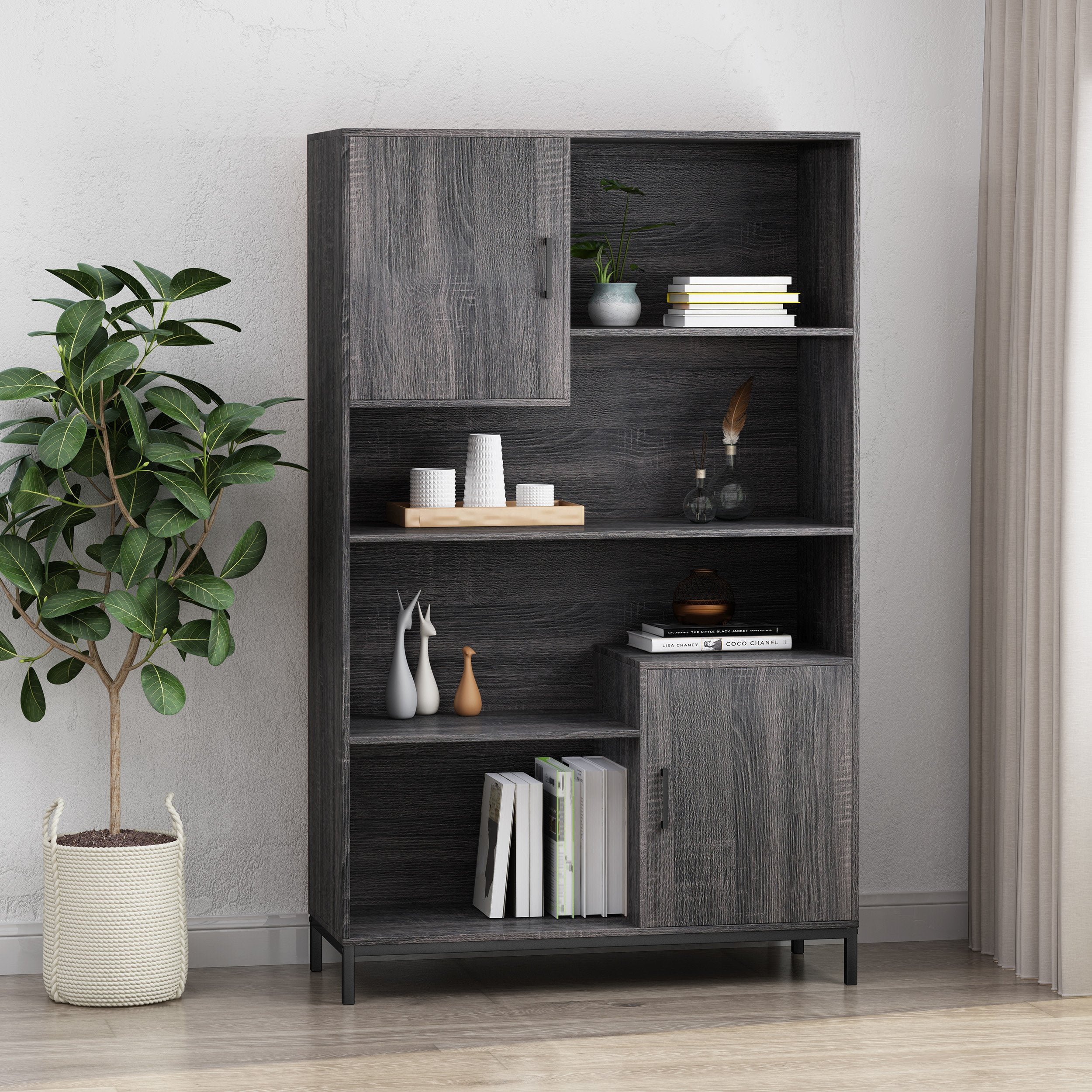 bookcase with storage cabinet nh888013 bookcase with storage cabinet nh888013
