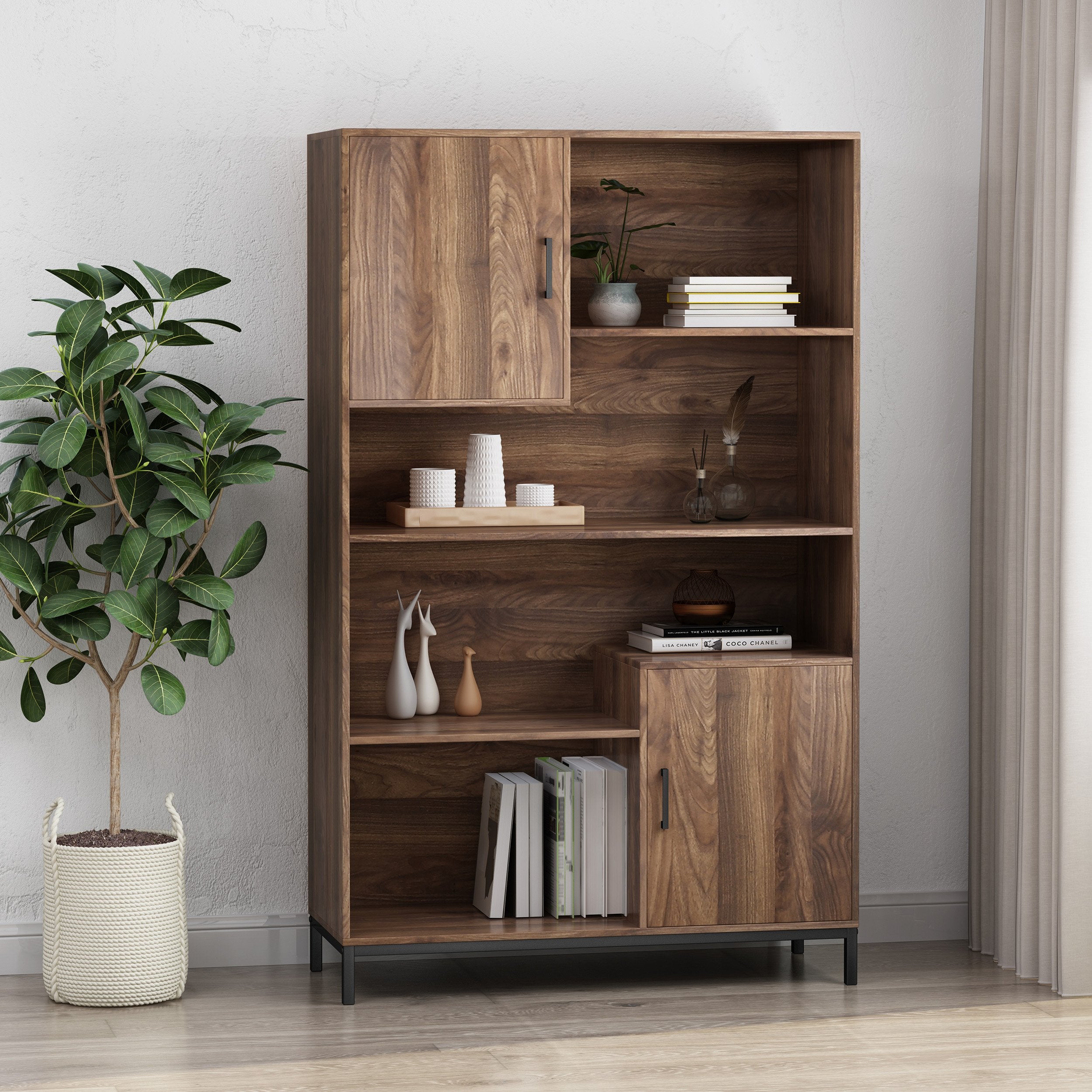 bookcase with storage cabinet nh888013 bookcase with storage cabinet nh888013