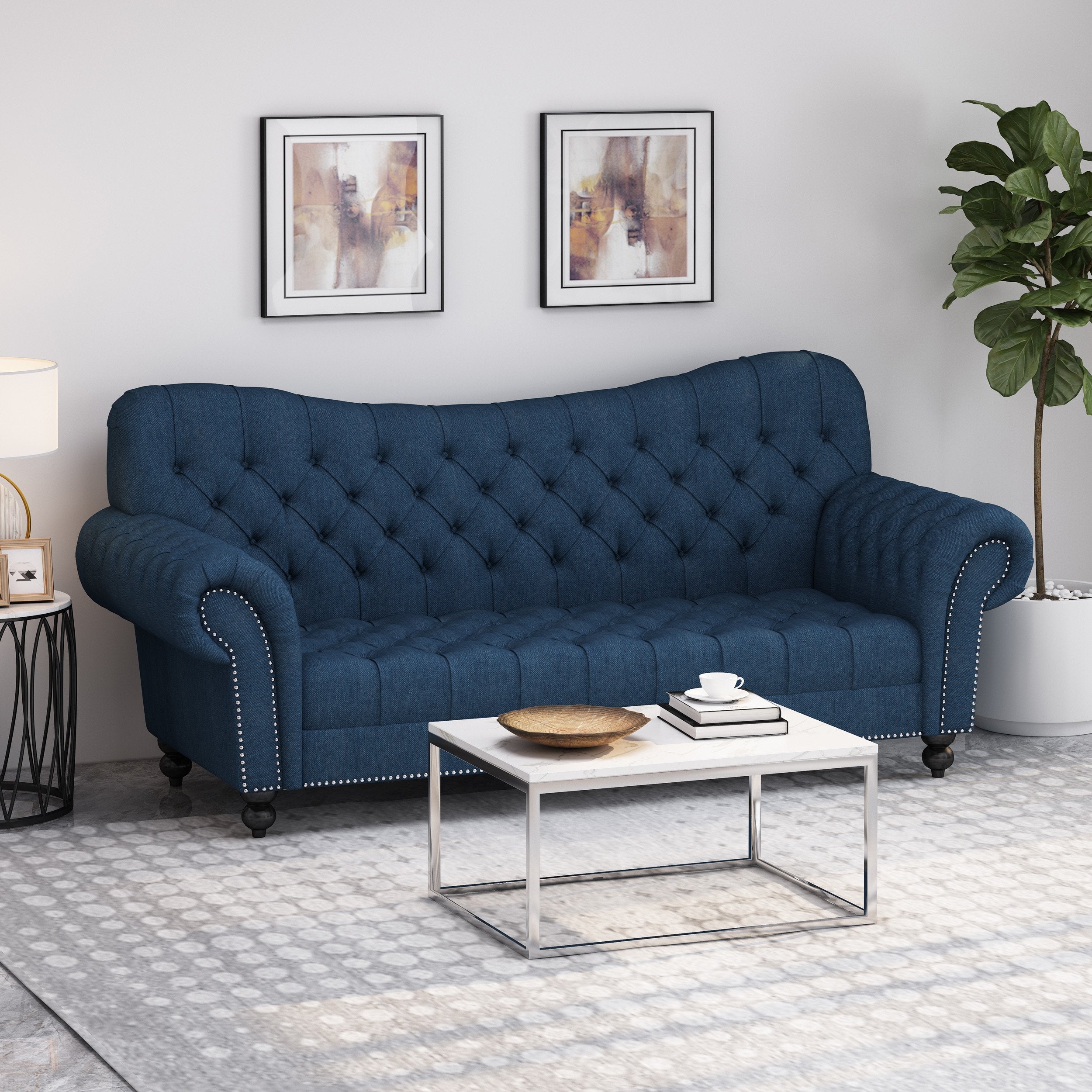 chesterfield button tufted fabric 3 seater sofa nh373213 chesterfield button tufted fabric 3 seater sofa nh373213