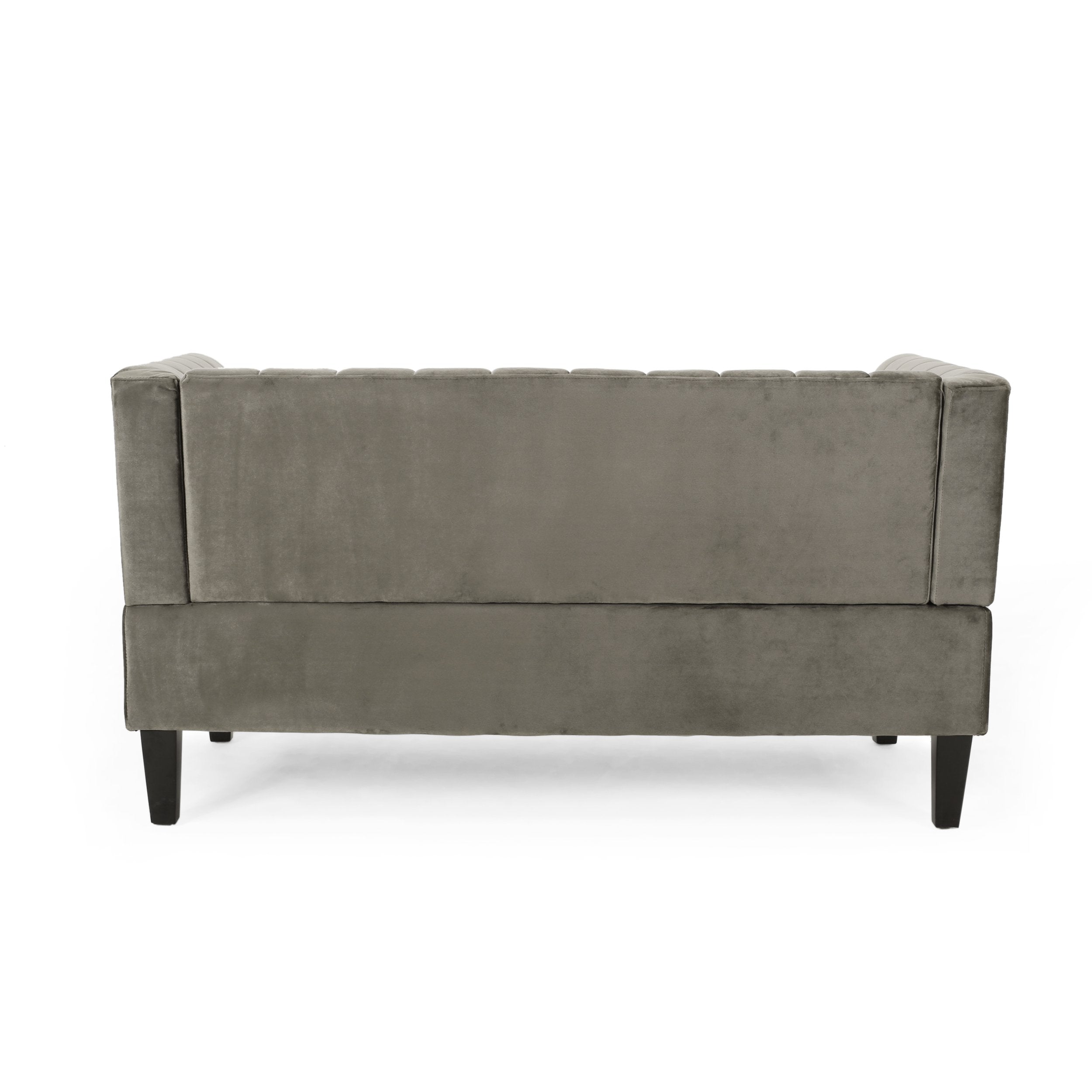 channel stitch velvet settee nh457213 channel stitch velvet settee nh457213