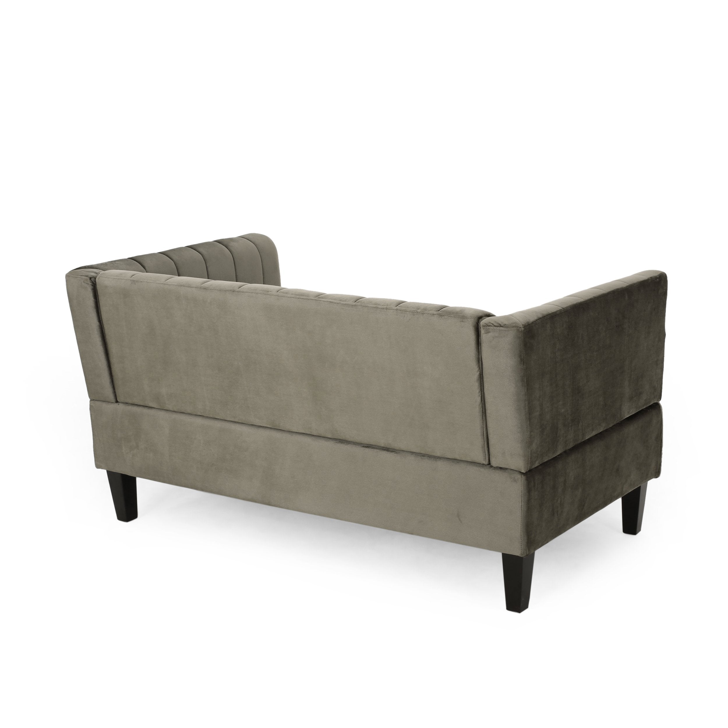 channel stitch velvet settee nh457213 channel stitch velvet settee nh457213