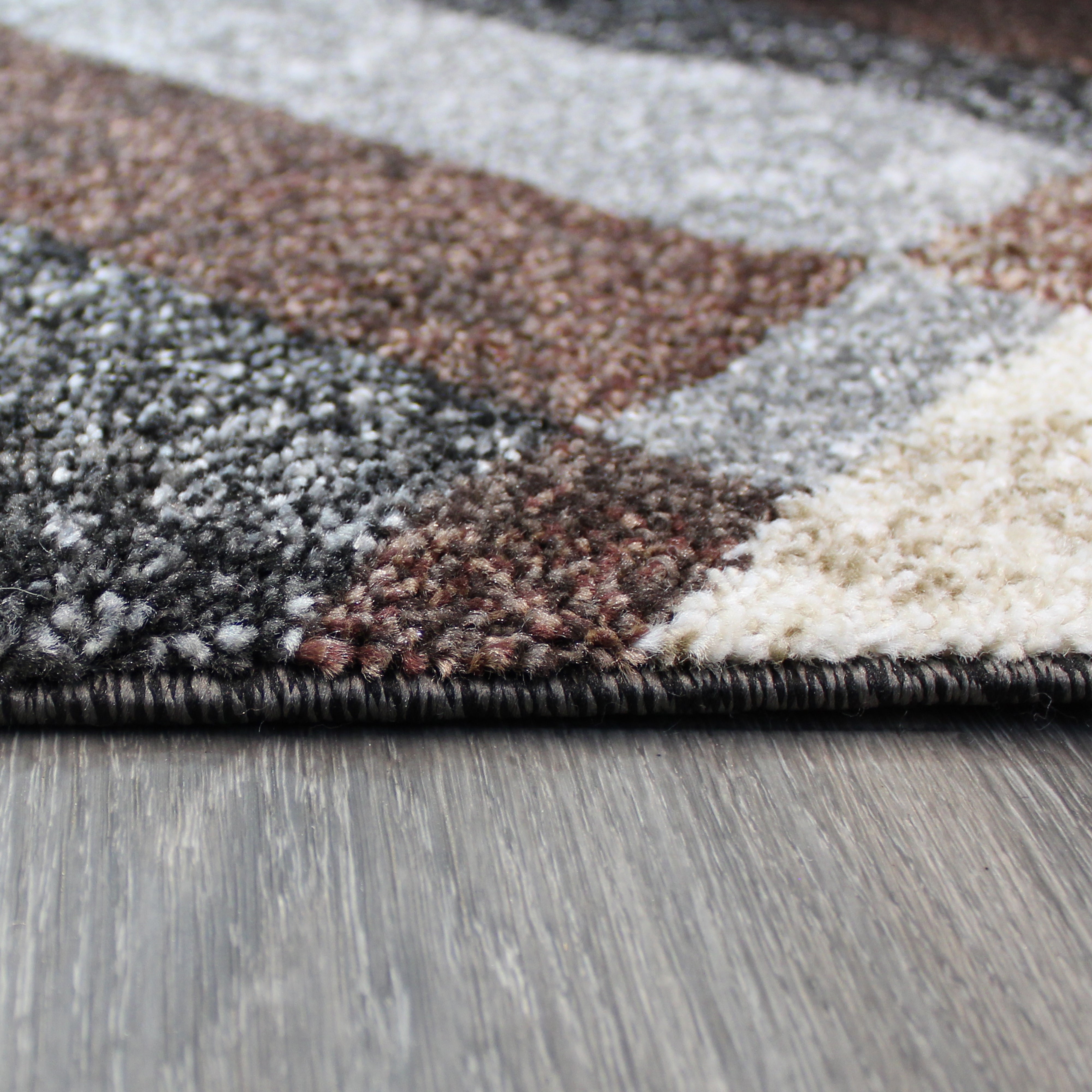 natural geo jasmine modern diamond abstract black/brown area rug natural geo jasmine modern diamond abstract black/brown area rug