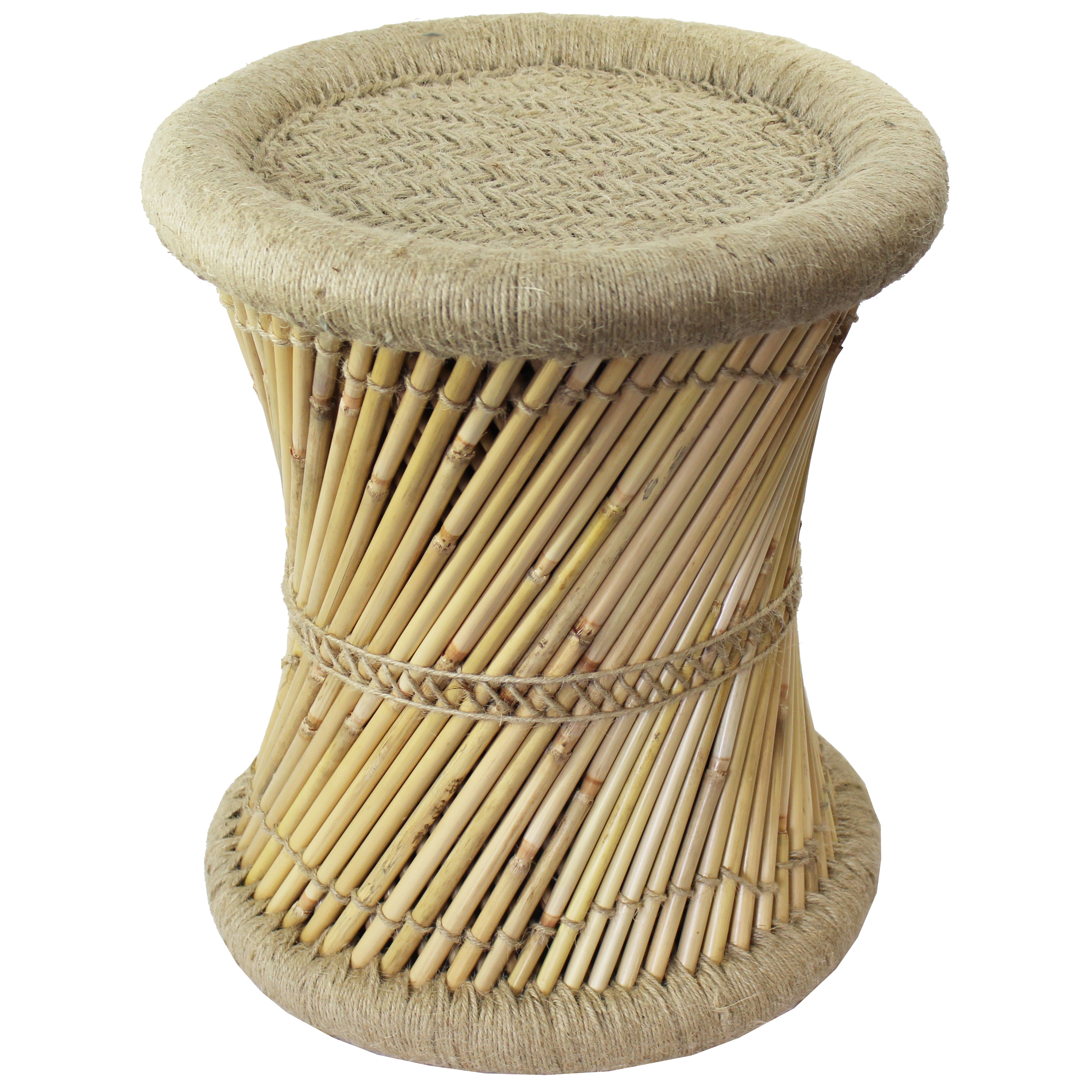 natural geo moray decorative handwoven jute accent stool (set of 2) natural geo moray decorative handwoven jute accent stool (set of 2)