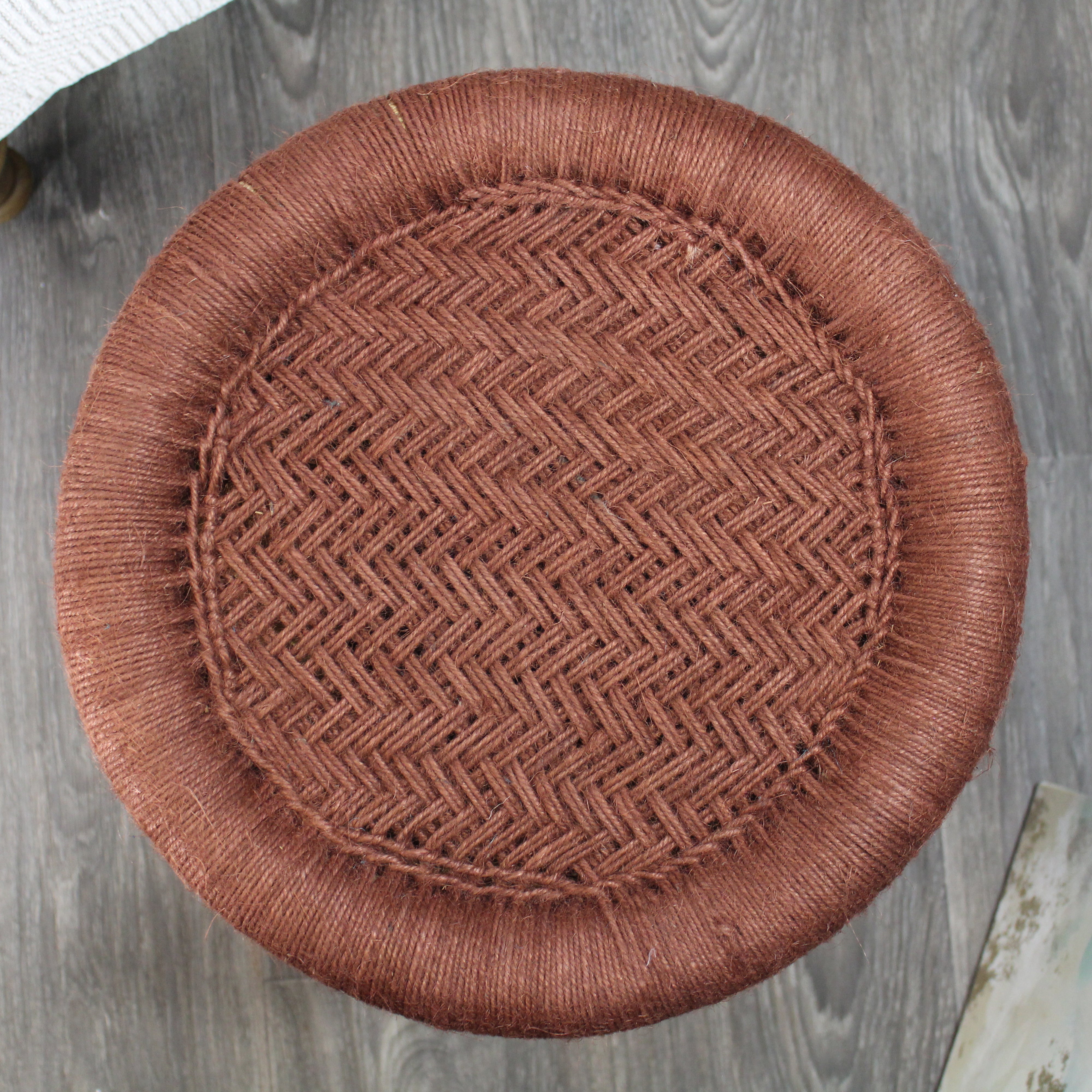 natural geo moray decorative handwoven jute accent stool (set of 2) natural geo moray decorative handwoven jute accent stool (set of 2)