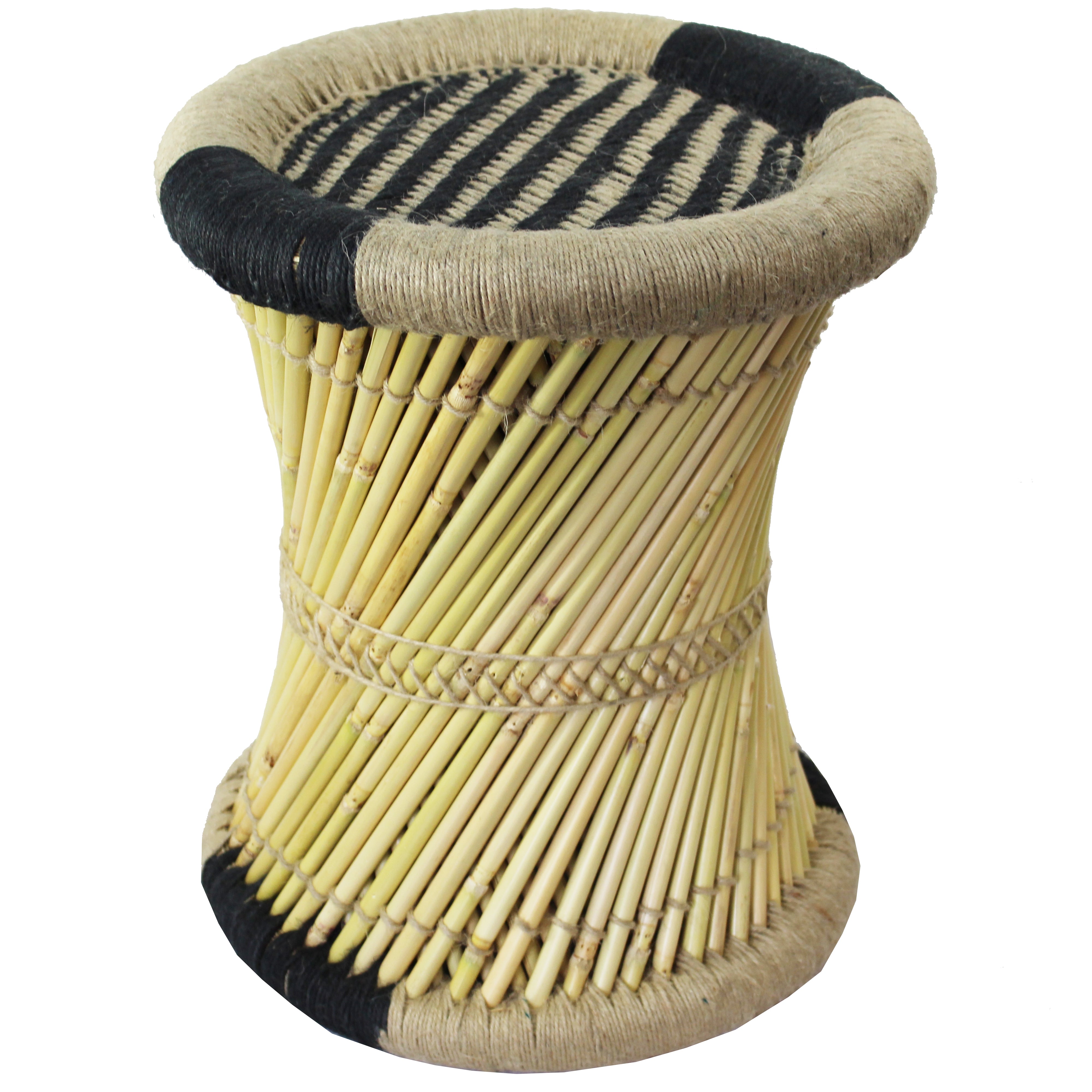 natural geo moray decorative handwoven jute accent stool natural geo moray decorative handwoven jute accent stool