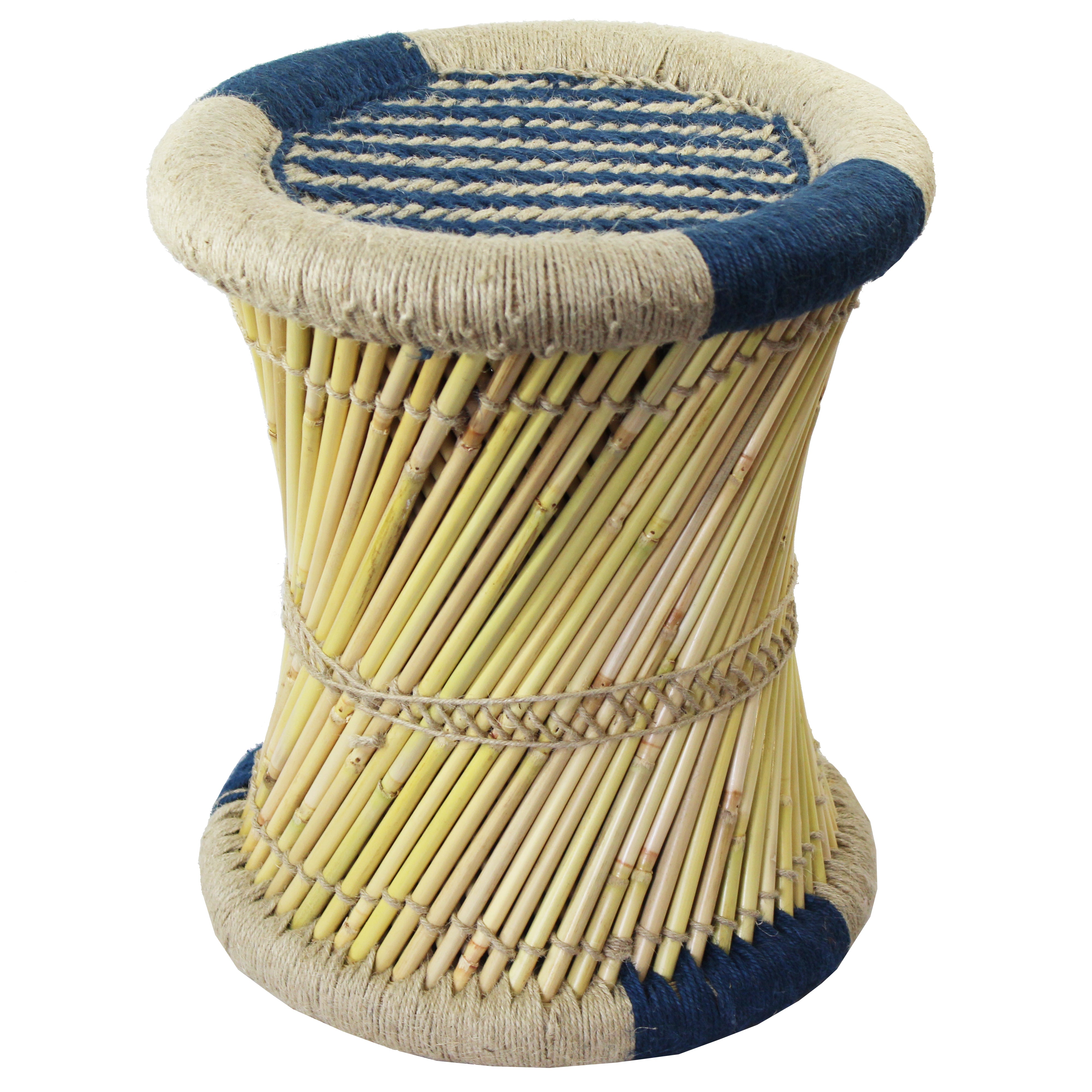 natural geo moray decorative handwoven jute accent stool (set of 2) natural geo moray decorative handwoven jute accent stool (set of 2)