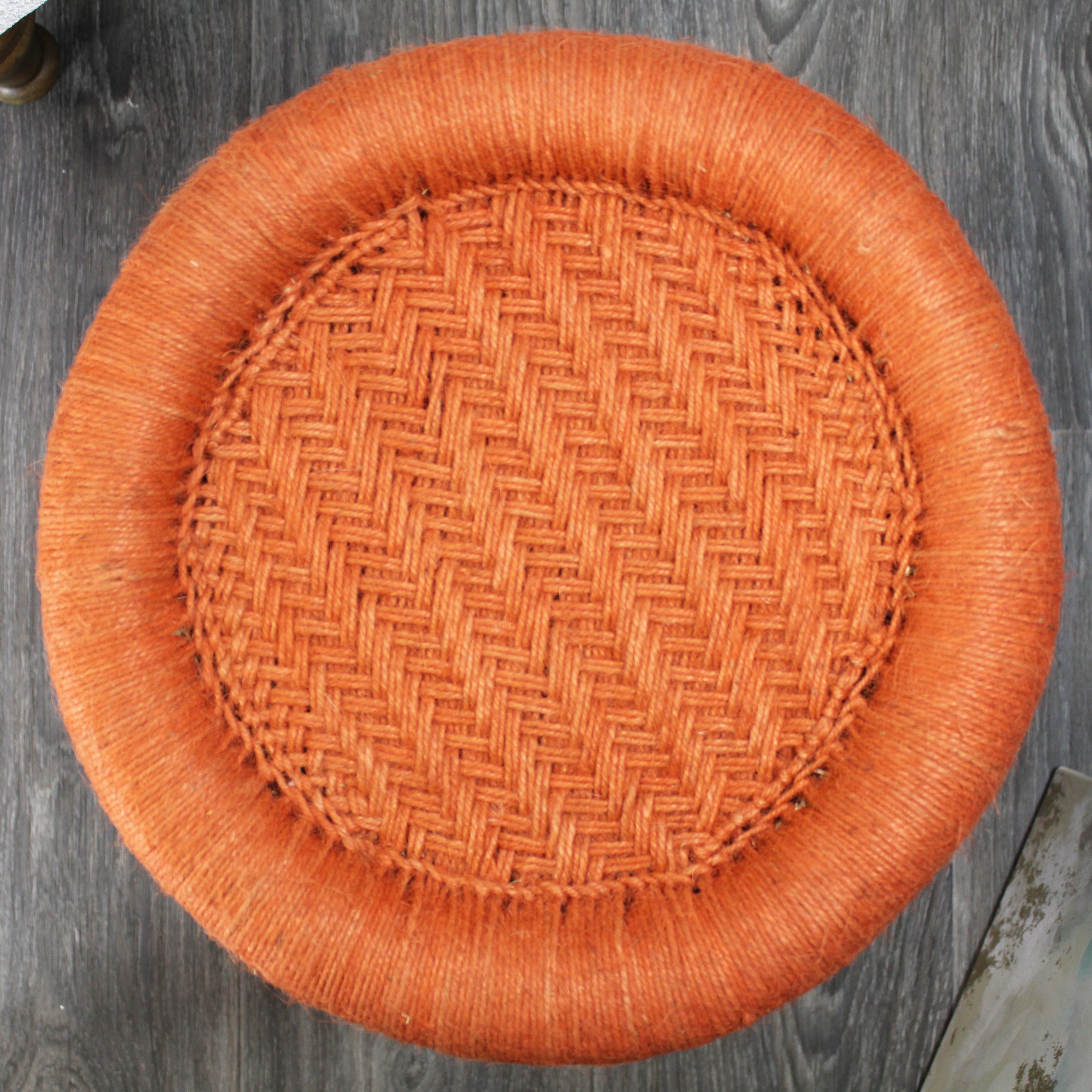 natural geo moray decorative handwoven jute accent stool natural geo moray decorative handwoven jute accent stool