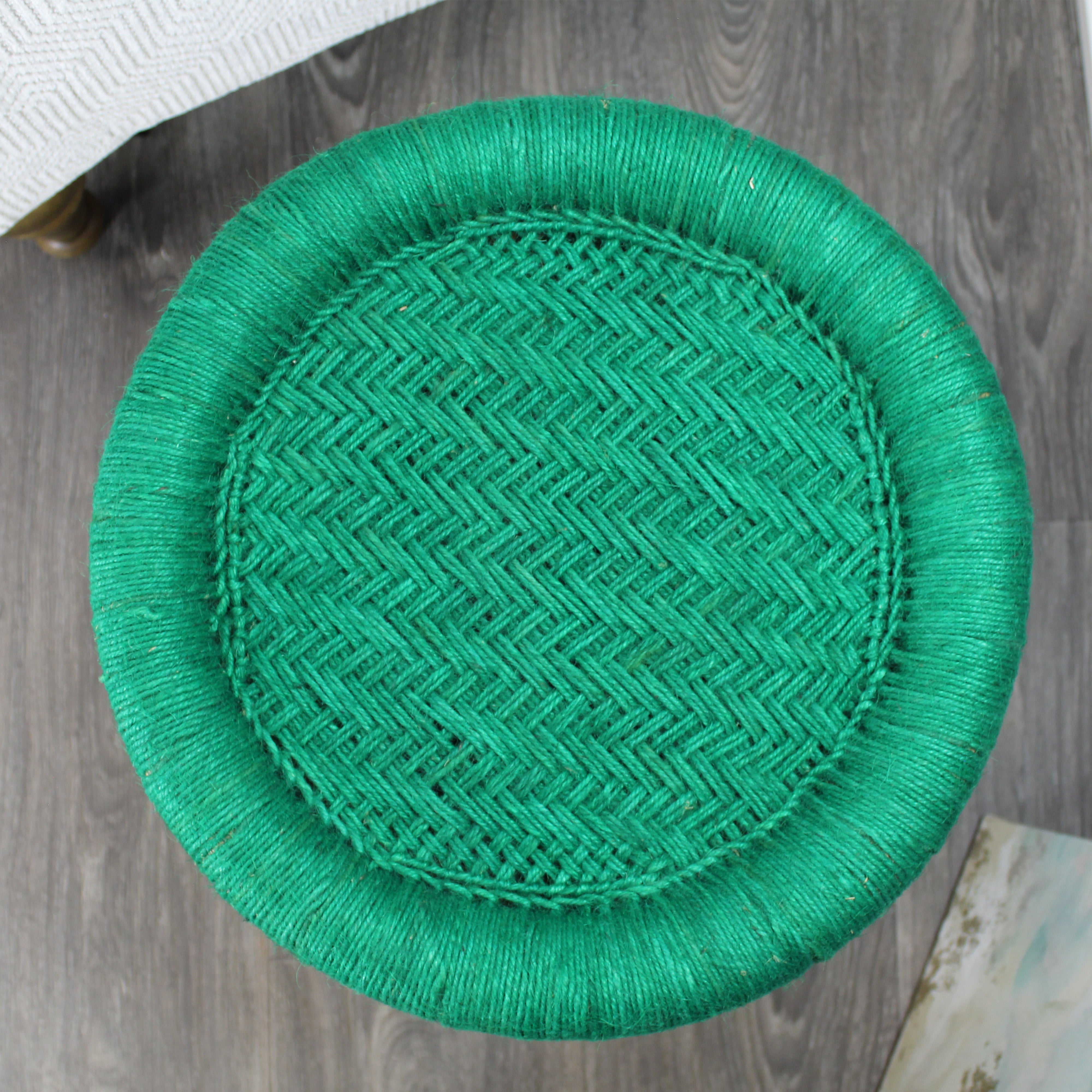 natural geo moray decorative handwoven jute accent stool (set of 2) natural geo moray decorative handwoven jute accent stool (set of 2)
