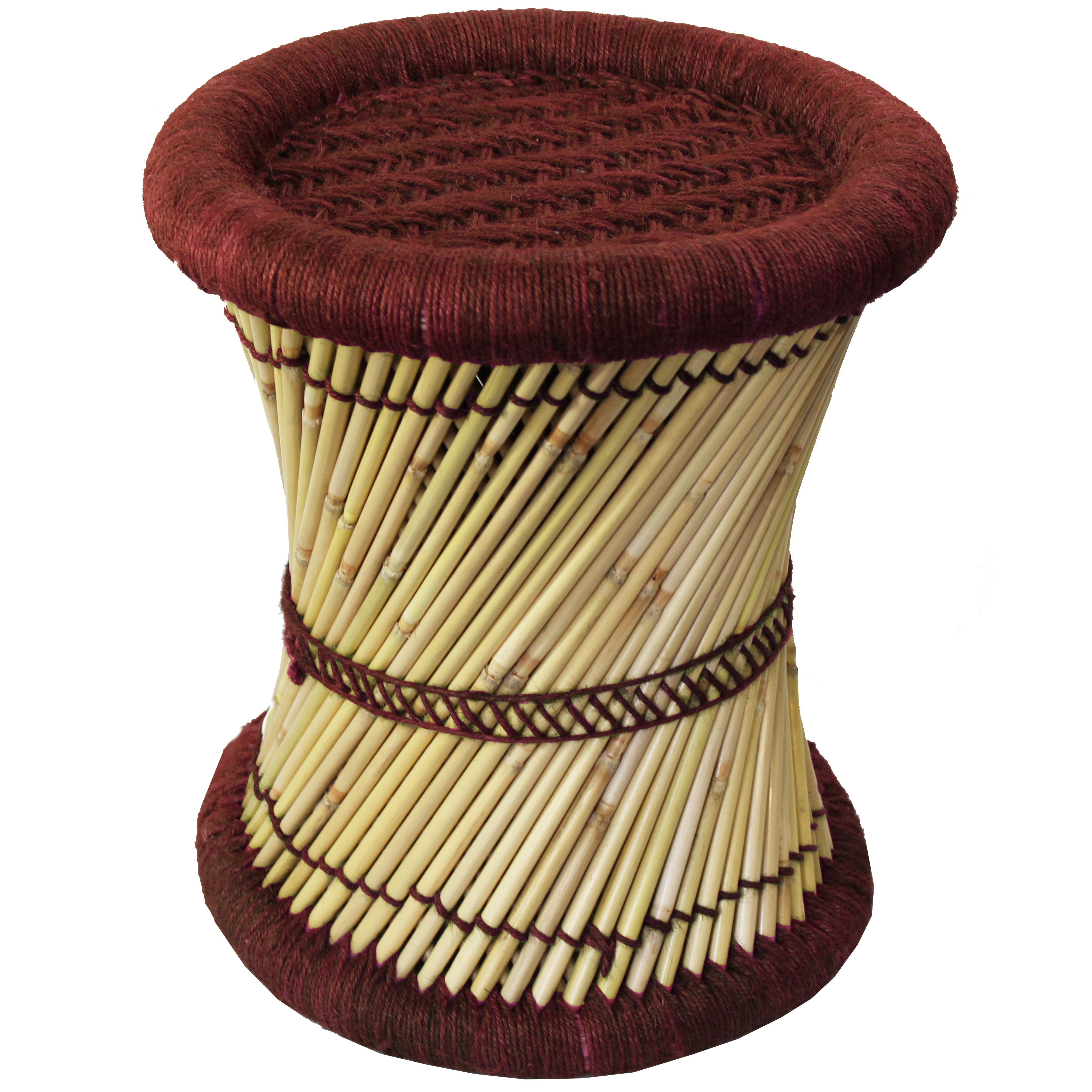 natural geo moray decorative handwoven jute accent stool natural geo moray decorative handwoven jute accent stool