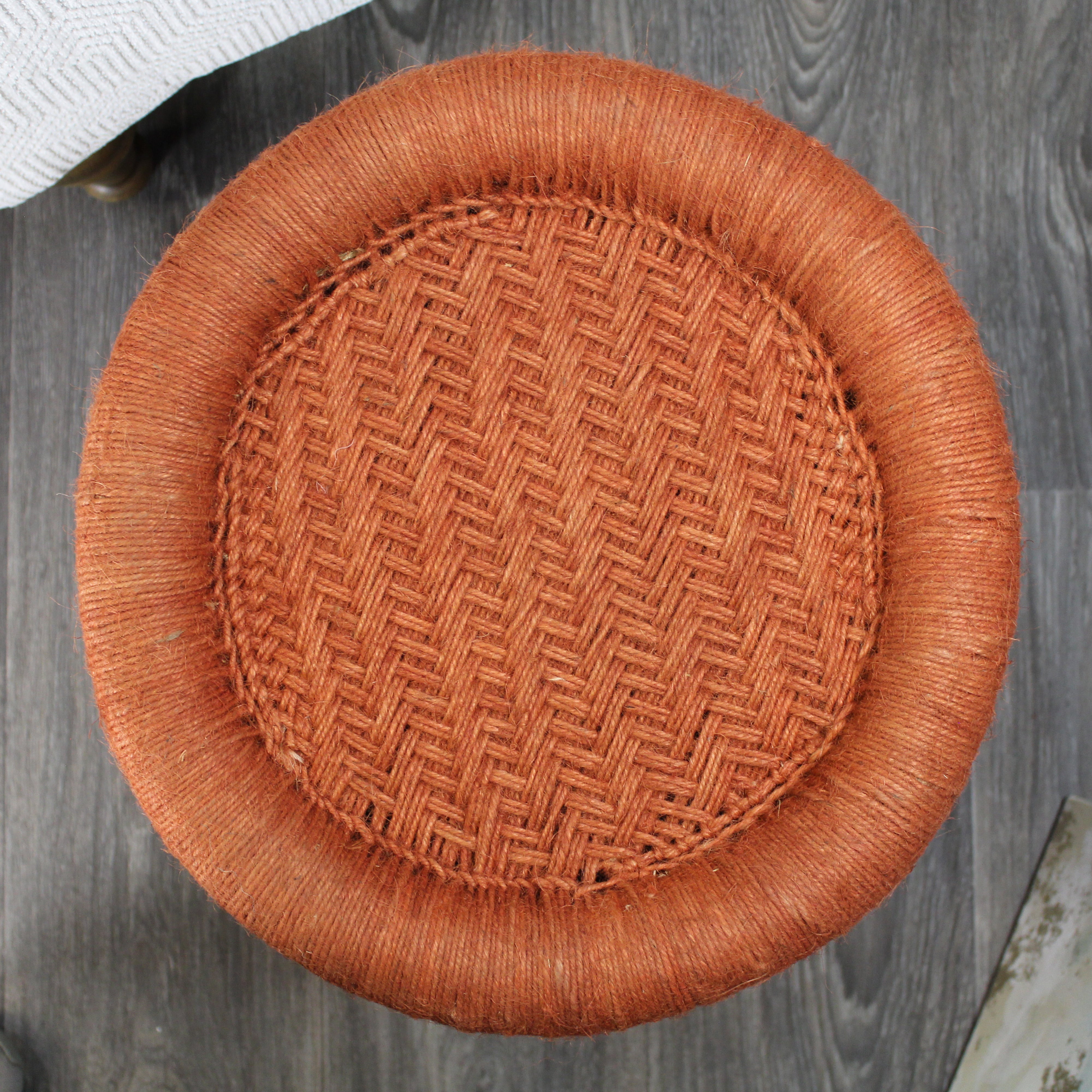 natural geo moray decorative handwoven jute accent stool (set of 2) natural geo moray decorative handwoven jute accent stool (set of 2)