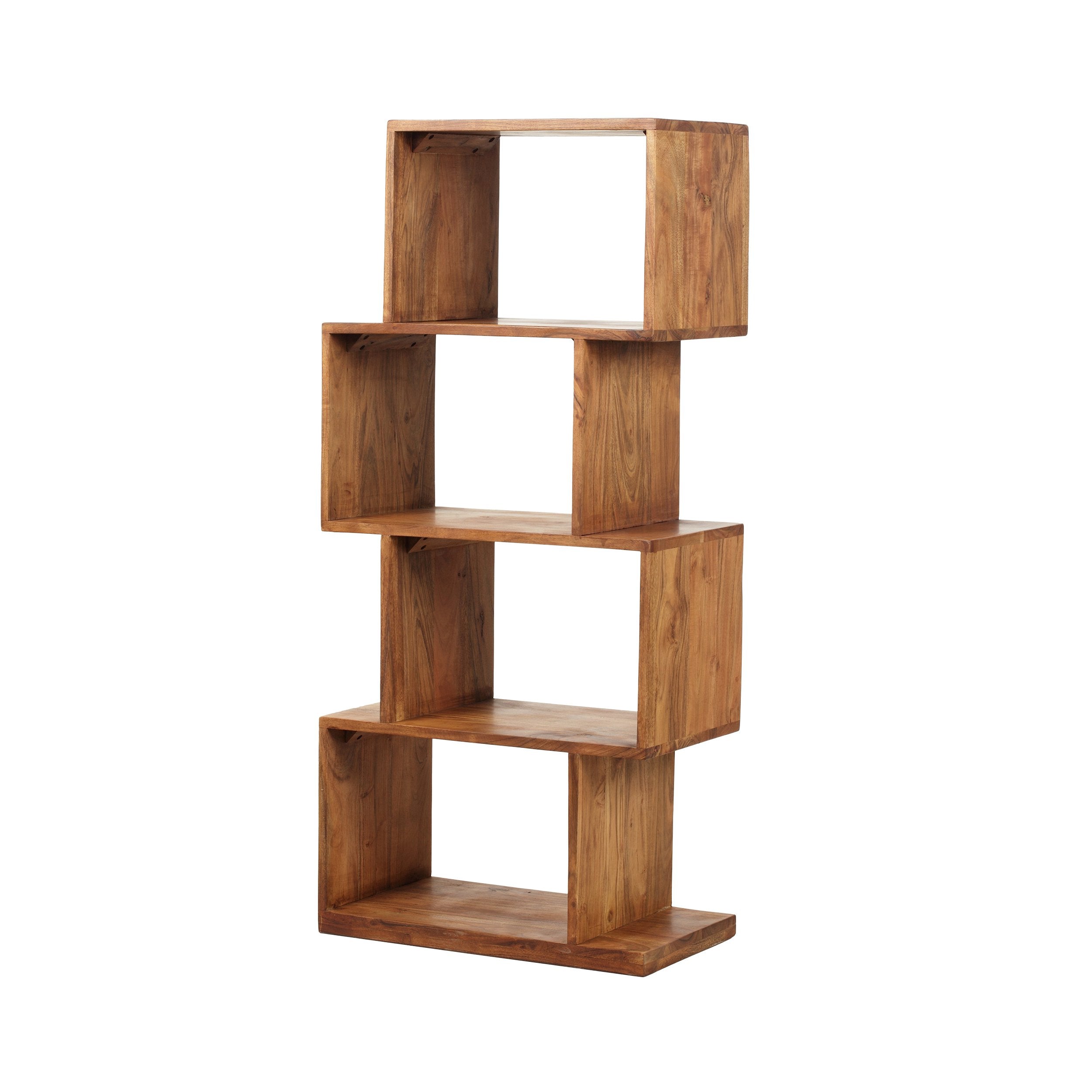 handcrafted boho 4 shelf acacia wood etagere bookcase nh745313 handcrafted boho 4 shelf acacia wood etagere bookcase nh745313