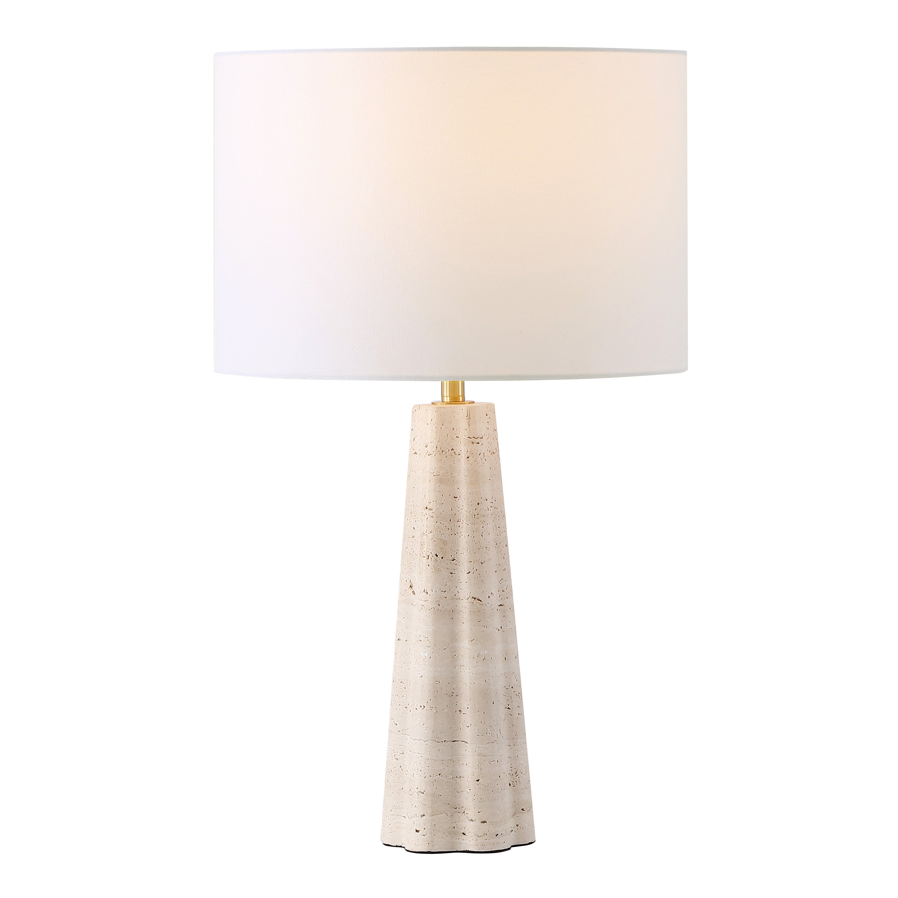 CTL1082A-ON Naveen Travertine Table Lamp | Safavieh Couture - CTL1082 - Image 1