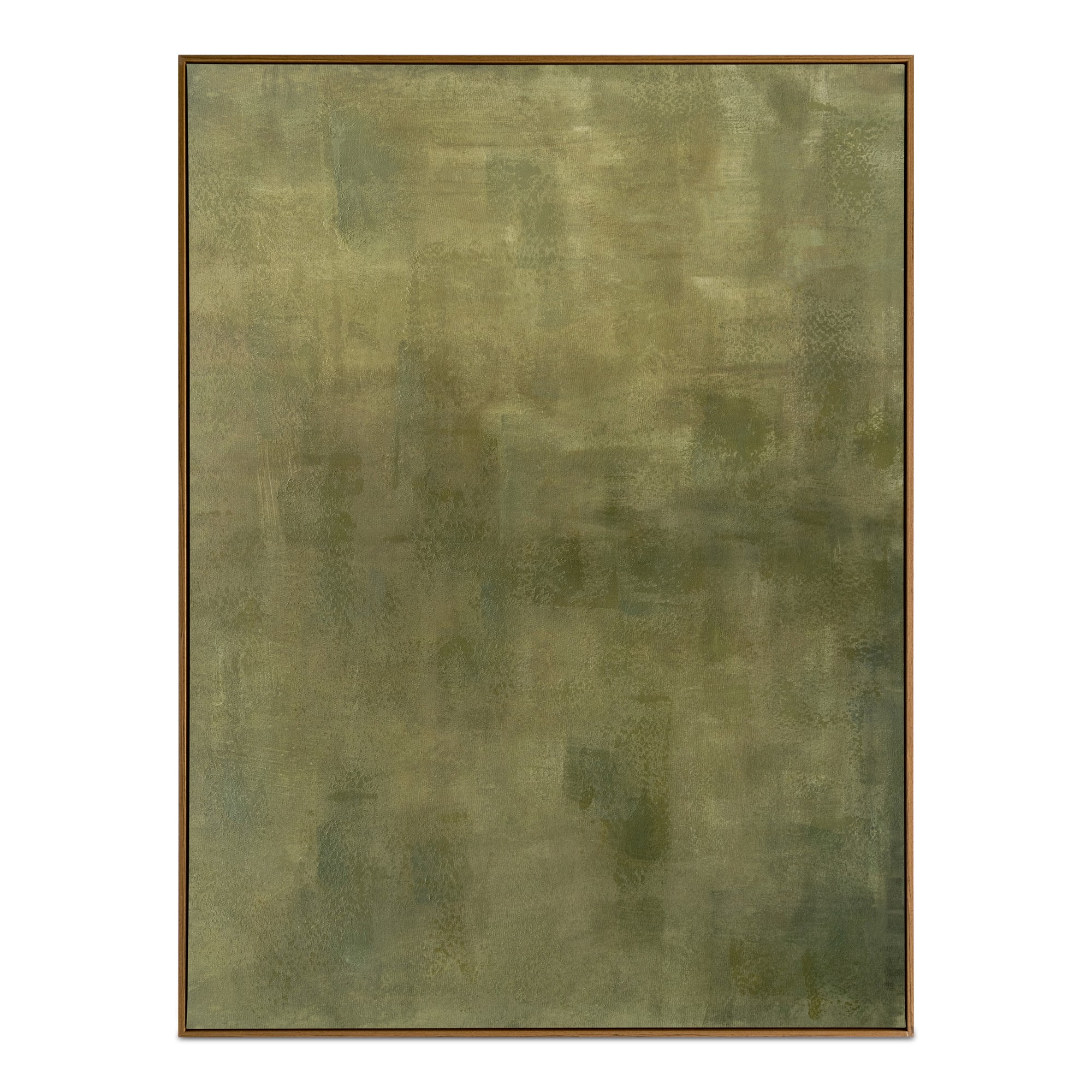 JQ-1054-16_Enamor_hero Enamor Framed Painting Olive | Moe's Home Collection - JQ-1054-16 - Image 1