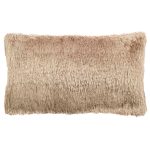 Safavieh Chic Shag Pillow Beige