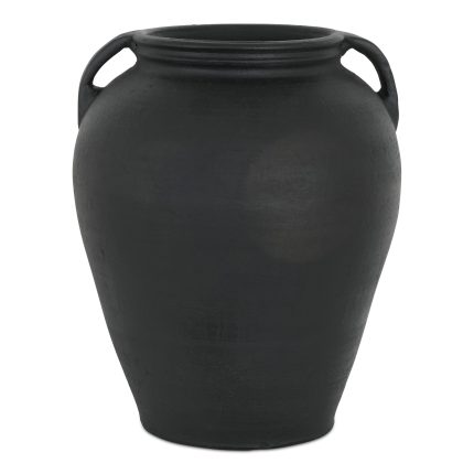 Jovi Vase Black Terracotta | Moe’s Home Collection – GK-1133-02