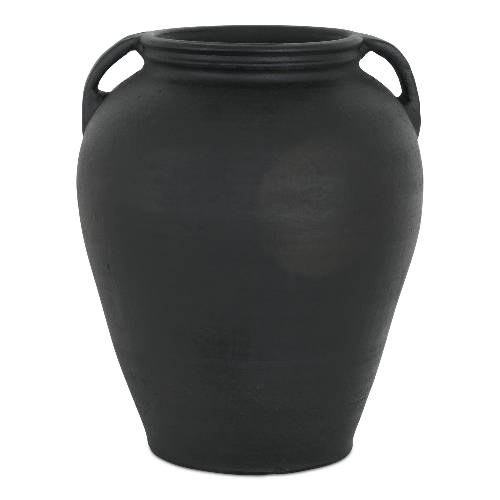 2 Jovi Vase Black Terracotta | Moe’s Home Collection – GK-1133-02 - Image 1